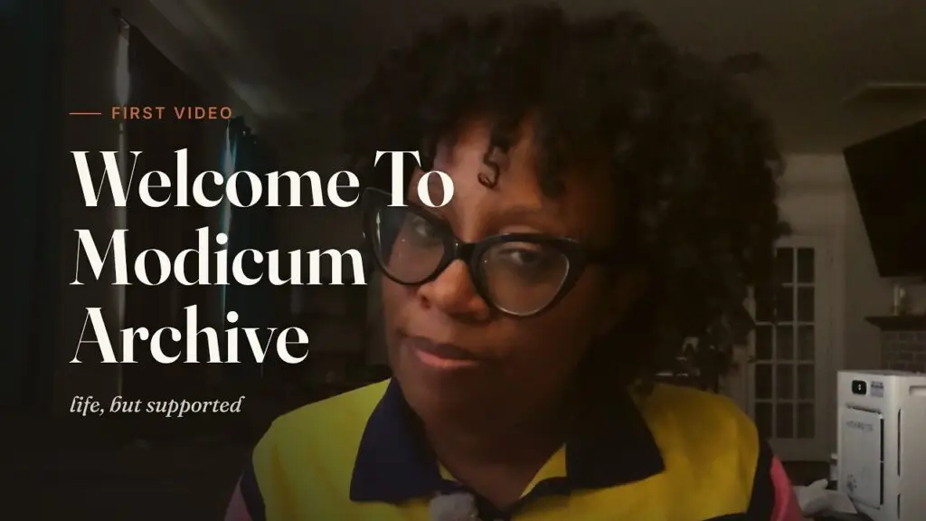 Welcome to Modicum Archive, a video by Modicum Archive