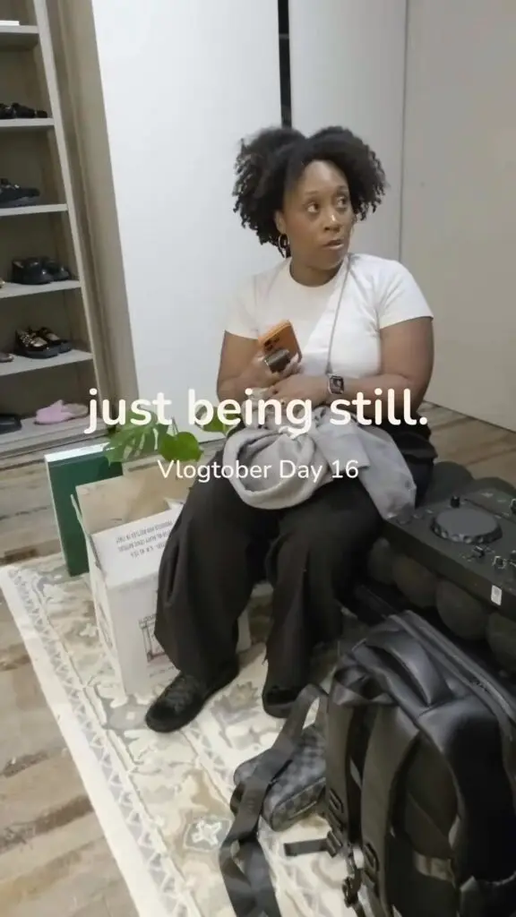 Vlogtober Day 16 | Just Being Still, a short video by Modicum Archive
